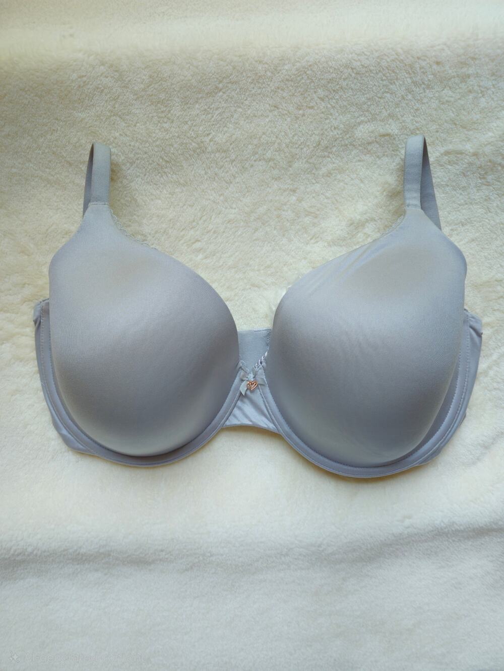 Victoria's Secret Body by Victoria Perfect Coverage Bra 38DD Gray Underwire
